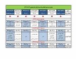 اطلاعیه فوری-جدول زمان بندی انتخاب واحد و حذف و اضافه نیمسال اول سال تحصیلی 1403-1402 (021)، به تفکیک گروه های آموزشی مختلف ملزومات انتخاب واحد/طبق جدول زمانبندی انتخاب واحد اقدام گردد. 2